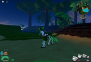A teen Aholai in-game