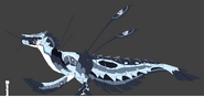 Modeled redesign, side view