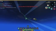 Now during events, creatures cannot fly past a certain altitude