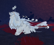Leucistic female Clovilowper