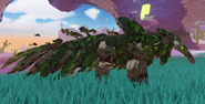 Overgrown Aseliorus in-game at day