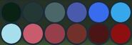 Kaegiszarr's primary color palette
