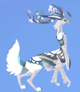 Old Glow Tail Verdant Warden; note the glowing parts on the hind legs