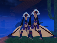 Custom Gigantism Pterolythux (right) next to custom Regular Pterolythux (left)