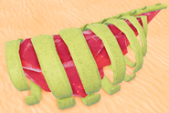 Aholai's Legacy carcass features chartreuse bones and hot pink flesh