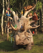 Styracosaurus from 'The Good Dinosaur' inspiration photo