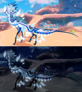 Glimmer male Boreal Warden day/night