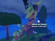 Palmtree Plushie seen in the minigame