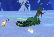 Old Glow Tail Brequewk; note the glowing feet