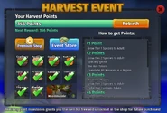 HarvestEvent2024PointsWindow2.png (588 KB) The Mission Tracker menu during part 2; also shows it being completed