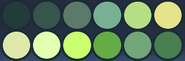 Fluren's primary color palette
