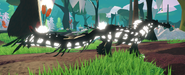 Custom Shimmer male Nymphasuchus, highlighted in-game