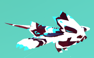 Custom Shimmer + Glimmer Wixpectr'o; note that the Shimmer areas are highlighted in white and the Glimmer areas are in blue colors