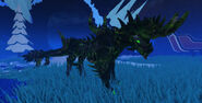 Overgrown male Chrysos in-game at night