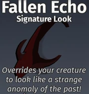 Fallen echo