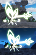Glimmer Flickaflie during day and night
