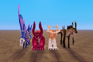 Prabiki's size compared to that of Yiepir, Ghalgeya, and its previous model