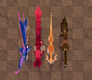 Size comparison, top view