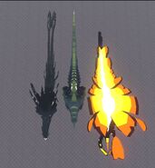 Size comparison, top view