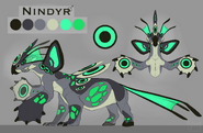 Original Nindyr concept art (male)
