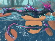 Auraron sitting animation