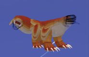 Old Headless juvenile Kretśnik; note that its neck is more transparent and has a darker head