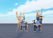 Size comparison with its previous model, front view