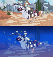 Glimmer male Ghartokus during day and night