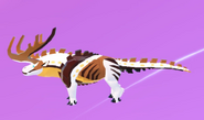 Piebald male Therolachus, in editor