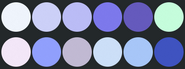 Yenyasha's primary color palette