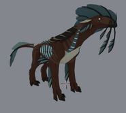 Old finished Gloracus model by Jaxon