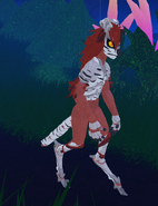Teen Idrabark; note that gender dimorphism starts to develop