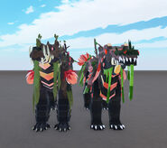 Size comparison with its previous model, front view