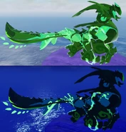 Peridot + glimmer female Novus Warden, day and night