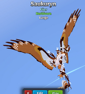 Piebald male Saukuryn