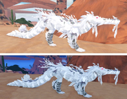 Albino Nymphasuchus in-game