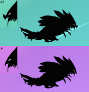 Shadow male and female Frigilinx