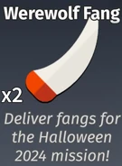 Werewolf Fang Icon