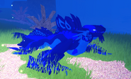 Sapphire male Zwevealisk