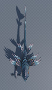 Eigion Warden beside Bengon for scale