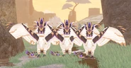 Gigantism (middle), normal (left), and elder (right) Urzuk