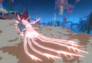 Old custom Glow Tail + Glimmer Oxytalis, back view