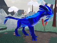 Old Sapphire Gloracus in-game
