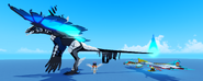 Qurugosk next to Keruku in Roblox Studio