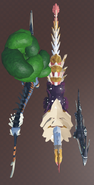 Size comparison, top view