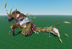 Erridea + Empiterium (Both creatures species ) Creatures of Sonaria COS  Roblox