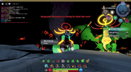 Mergequake message.