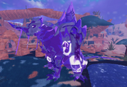 Previous Amethyst Geortharoc; note the grey areas