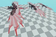 All three of Saukuryn's old model growth stages