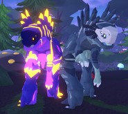 ImeaornTrialGigantism.webp (357 KB) Gigantism male Imeaorn (right) next to Custome Shimmer + Glimmer female Imeaorn (left)